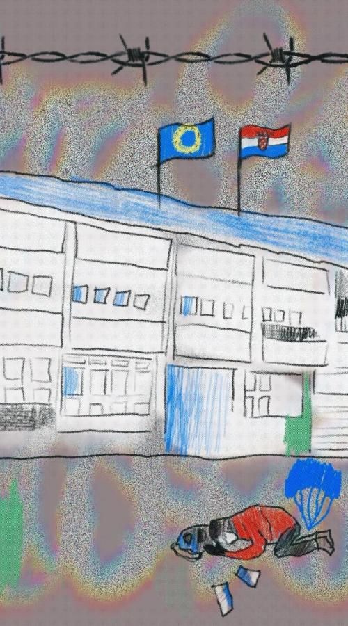 Изображение-Хорватия отказывает россиян:кам в убежище