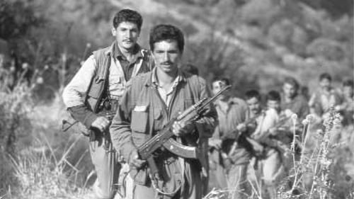 Партизаны РПК в патруле. 1980 год