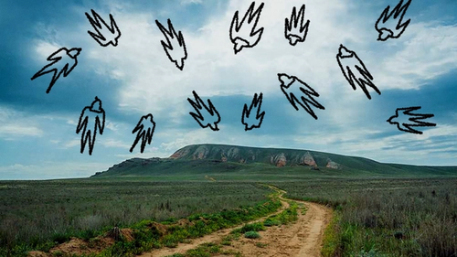 Гора Богдо, священная для астраханских калмыков