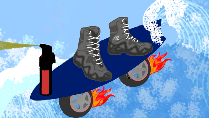 Изображение-«Славянский ИГИЛ» из телеграма и подростки в бомберах